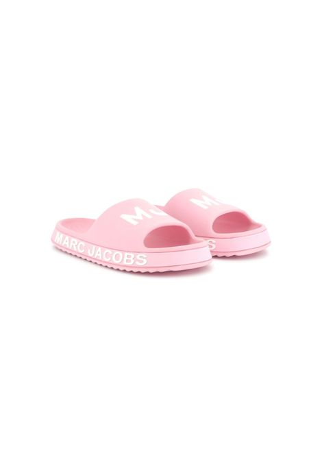 Ciabatte slides con stampa THE MARC JACOBS KIDS | W60529475